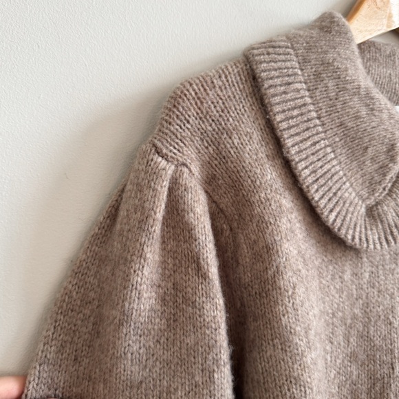 ASTR • Dashwood Collar Sweater in Taupe - Picture 5 of 12